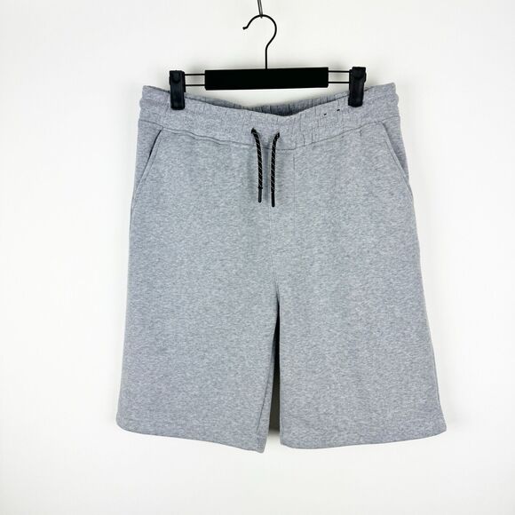 Southpole Authentic Collection Men's Gray Drawstring Fleece Sweat Shorts Medium - Picture 1 of 16